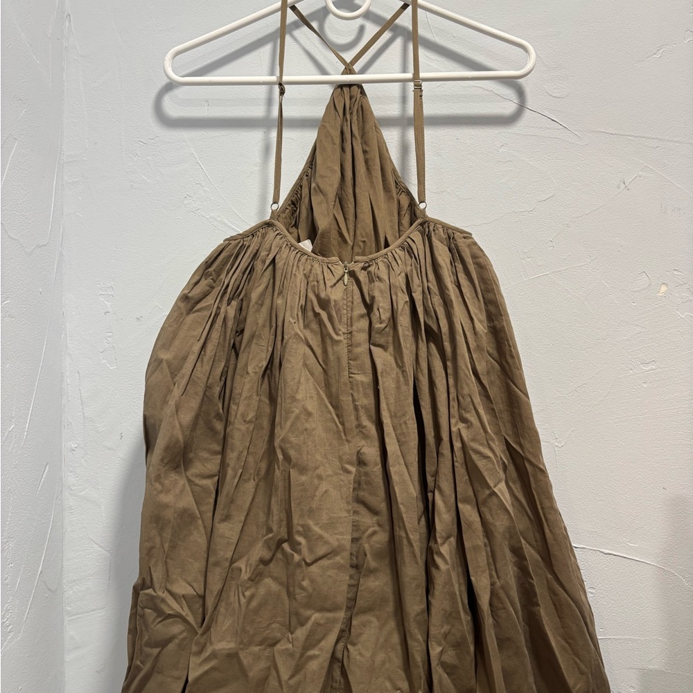 Mable Madrid Mini Dress (Olive Green)